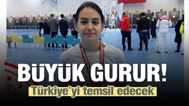 TÜRKİYE ŞAMPİYONU OLDU… MİLLİ TAKIMA GİRDİ…