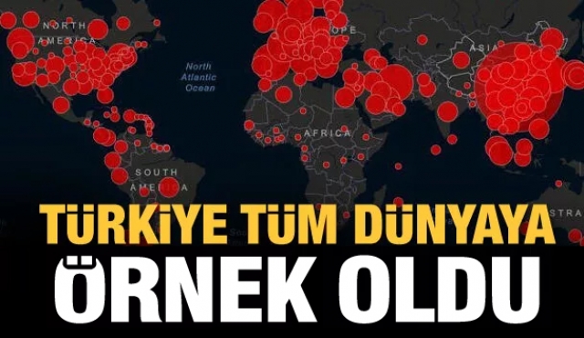 Türkiye tüm dünyaya örnek oldu