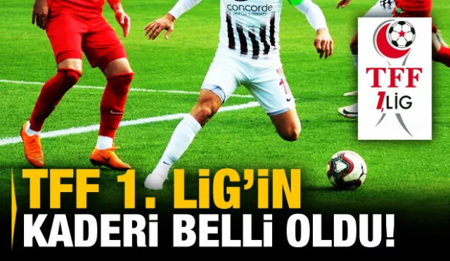 Türkiye'de futbolun kaderi belli oldu!