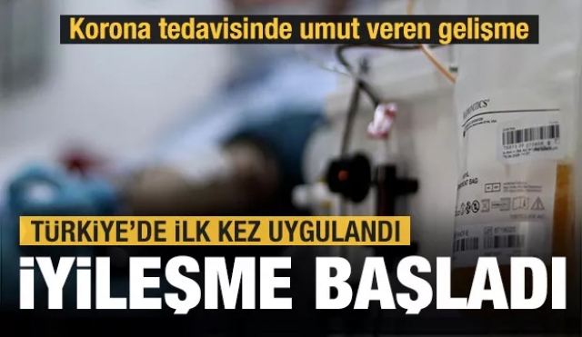 Türkiye'de umut veren yeni gelişme ilk kez uygulandı iyileşme başladı...