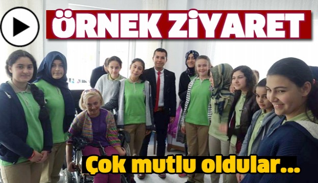 ULUBORLU ORTAOKULU ÖĞRENCİLERİNDEN ÖRNEK ZİYARET
