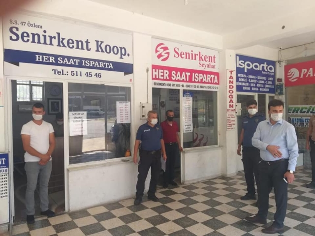 Uluborlu ve Senirkent'te sosyal hayat denetimleri 