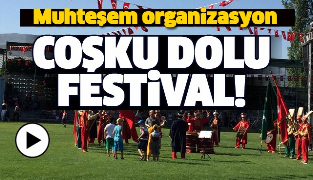 ULUBORLU'DA FESTİVAL COŞKUYLA KUTLANDI