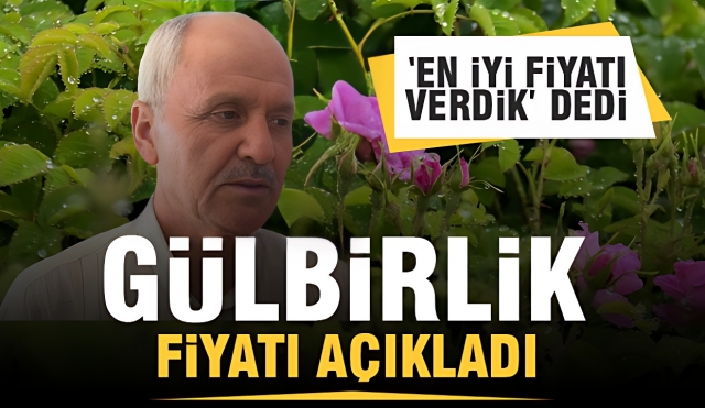 Üreticilerin merakla beklediği gül çiçeği fiyatı ise bugün belli oldu