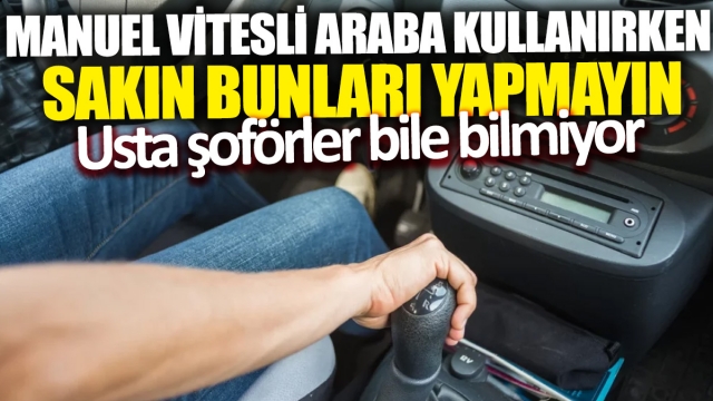 Usta şoförler bile bilmiyor