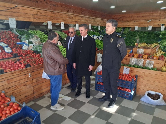 VALİ BARUŞ, MEHMET TÖNGE VE ÇÜNÜR MAHALLELERİNDE İNCELEMELERDE BULUNDU