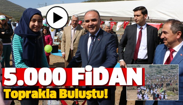 VALİ GÜNAYDIN FİDAN DİKTİ