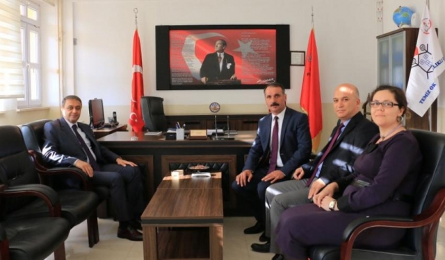 Vali Hasan Şıldak, Ercan Akın Fen Lisesini Ziyaret Etti
