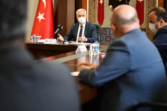 ​Vali Seymenoğlu Başkanlığında Pandemi Süreci Değerlendirme Toplantısı Gerçekleştirildi