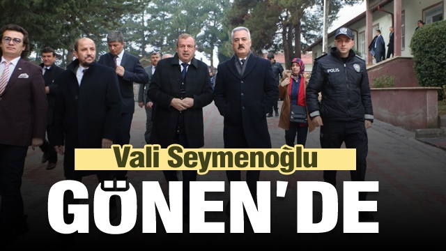 Vali Seymenoğlu'nun Isparta ilçe ziyaretleri devam ediyor