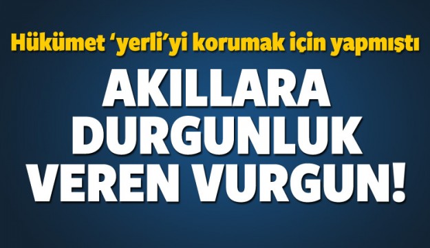 Vergi ödememek için bunu da yaptılar