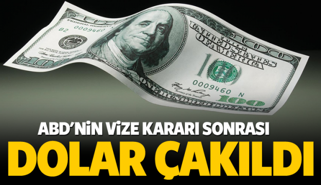 VİZE HABER GELDİ! DOLAR ÇAKILDI!