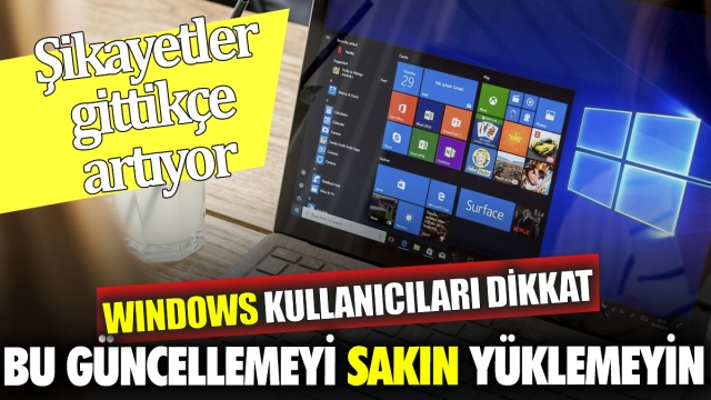 ​
Windows Kullanıcıları Dikkat