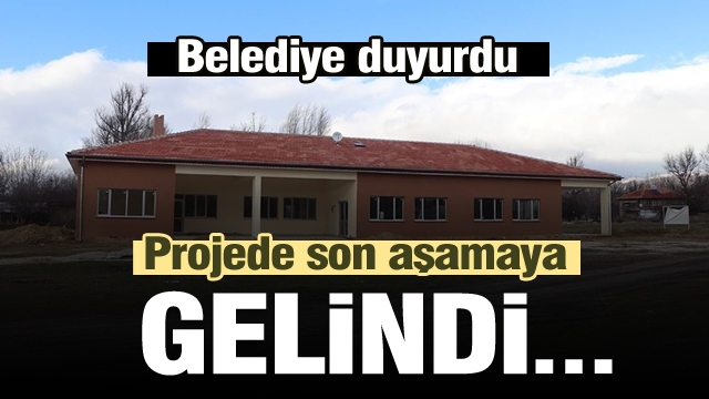 Yalvaç'ta müjdeli haber! projede son aşamaya gelindi...