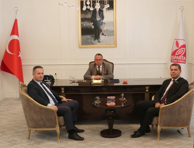 Yapı Kredi Bankasından Isparta Ticaret Borsası Ziyareti