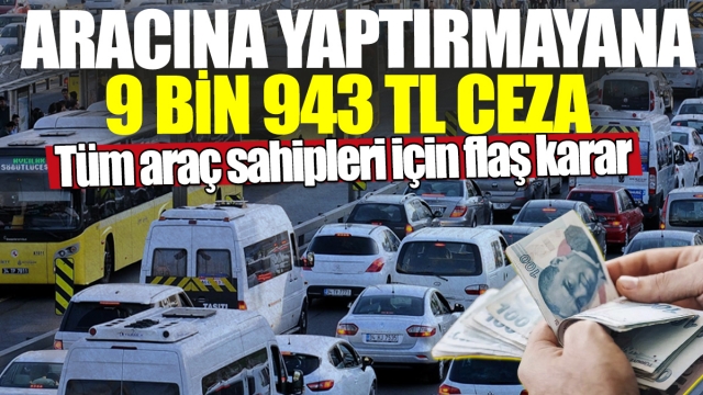 Yapılmayanlara Ciddi Cezalar!