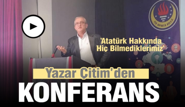 Yazar H. Hüseyin Çitim TED Isparta Koleji öğrencileri ile buluştu