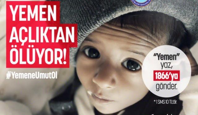 Yemen'e Yardım Kampanyası
