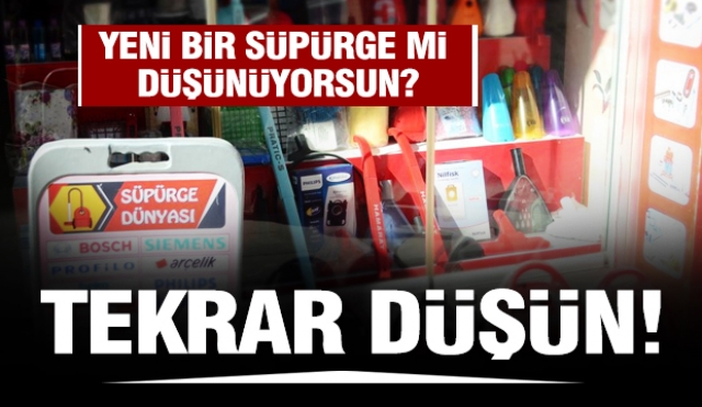 Yeni bir elektrikli süpürge mi düşünüyorsunuz? Peki tekrar düşünün!