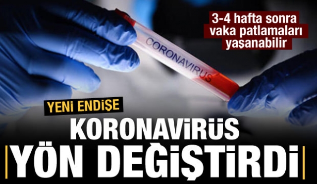 Yeni endişe Koronavirüs yön değiştirdi