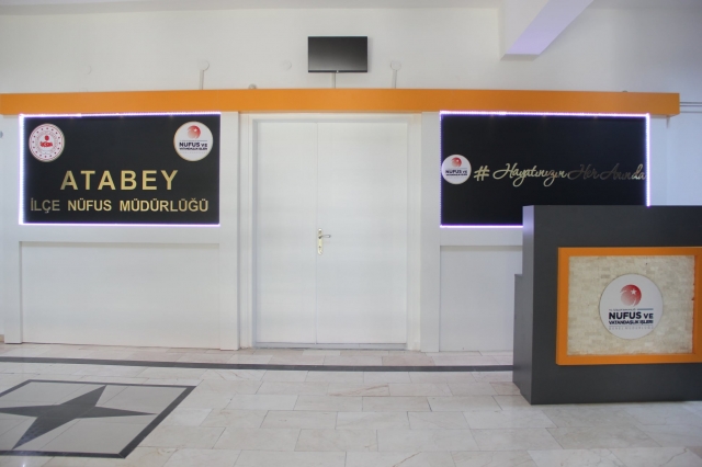 ​Yeni Konsept İlçe Nüfus Müdürlüğü Hizmete Başladı