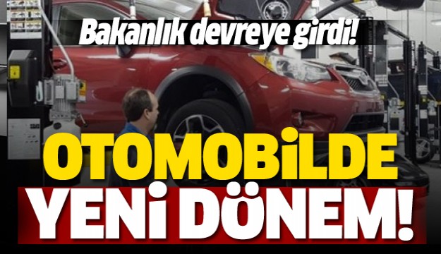 Yeni otomobile bakanlık denetimi