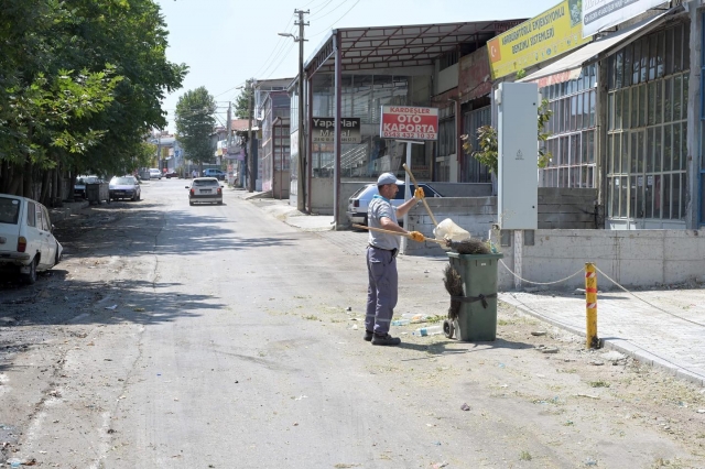 Yeni Sanayi Sitesinde Detaylı Temizlik Çalışması