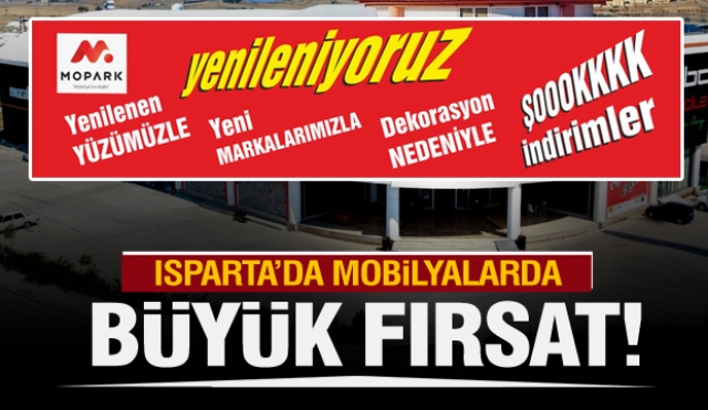 YENİLENME VE DEKORASYON NEDENİYLE MOBİLYADA ŞOK KAMPANYA