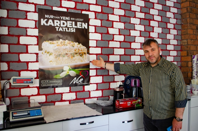 Yepyeni Lezzet: Kardelen Tatlısı Isparta'da Nur Pastanesi Demirköprü Şubesinde!
