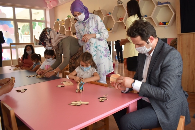 Yeşilova'da anaokulu öğrencileri kendi oyuncaklarını yapacak