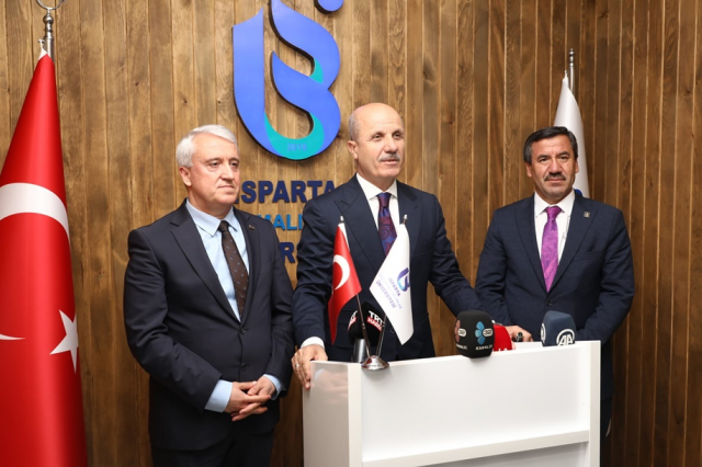 YÖK Başkanı Özvar Isparta'ya geldi