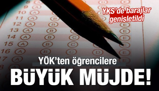 YÖK'ten öğrencilere müjdeli haberler!