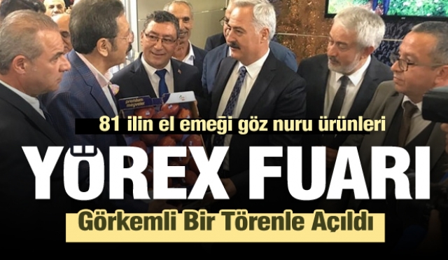 YÖREKS Fuarı Görkemli Bir Törenle Açıldı 2019