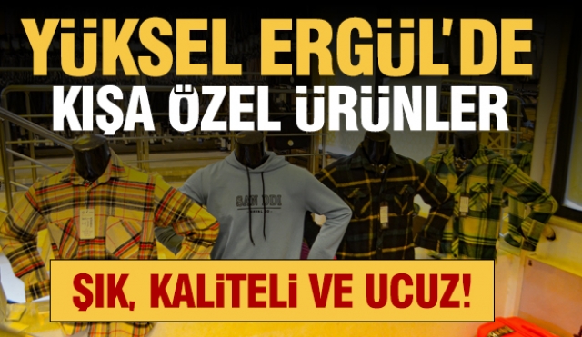Yüksel Ergül’den Isparta’ya Kış Modasınına Yön Veren Ürünler