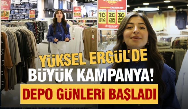 Yüksel Ergül Giyim Dünyasında “Depo Günleri” Başladı!