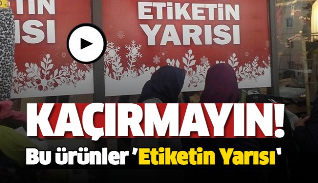 YÜKSEL ERGÜL'DE ETİKETİN YARISI KAMPANYASI BAŞLADI