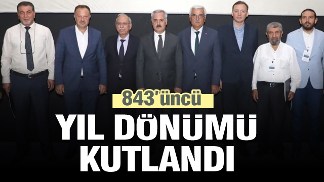 Zaferin 843’üncü Yıl Dönümü Isparta'da Kutlandı