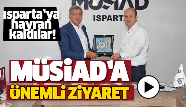 ​ZEYTİNBURNU BELEDİYE BAŞKANINDAN MÜSİAD’A ZİYARET