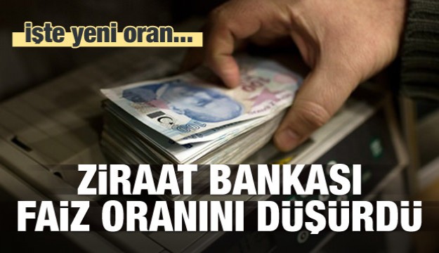 Ziraat Bankası konut kredi faizlerini düşürdü